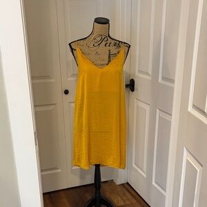 Vibrant sunflower Yellow Top Shop Dress